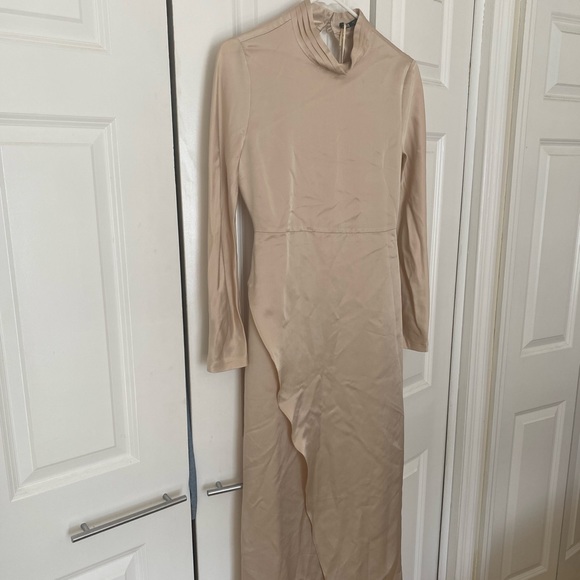 Zara Limited Edition Satin Effect Dress - Picture 6 of 7